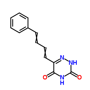 69830-30-4  6-(4-phenylbuta-1,3-dien-1-yl)-1,2,4-triazine-3,5(2H,4H)-dione