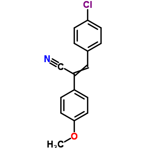 72030-12-7  3-(4-chlorophenyl)-2-(4-methoxyphenyl)prop-2-enenitrile