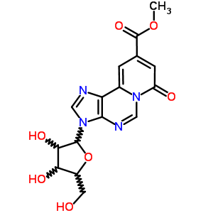 73364-78-0  methyl 7-oxo-3-pentofuranosyl-3,7-dihydropyrido[2,1-i]purine-9-carboxylate