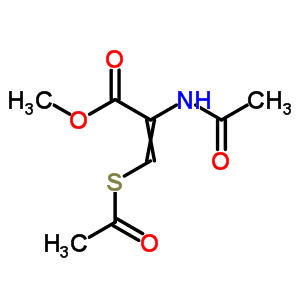 73972-25-5  methyl 2-(acetylamino)-3-(acetylsulfanyl)prop-2-enoate