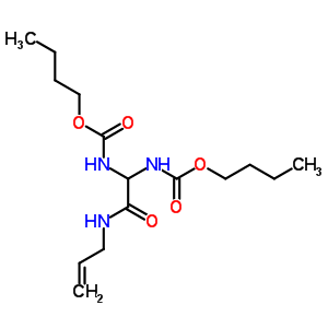 75950-66-2  dibutyl [2-oxo-2-(prop-2-en-1-ylamino)ethane-1,1-diyl]biscarbamate