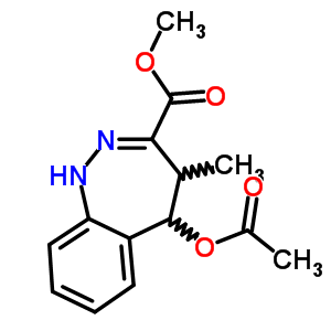 76466-70-1  methyl 5-(acetyloxy)-4-methyl-4,5-dihydro-1H-1,2-benzodiazepine-3-carboxylate