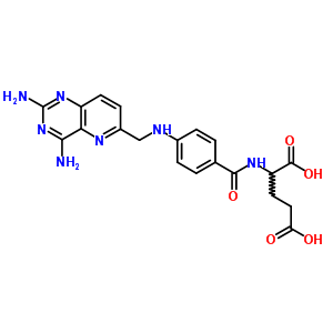 76807-63-1  N-(4-{[(2,4-diaminopyrido[3,2-d]pyrimidin-6-yl)methyl]amino}benzoyl)glutamic acid