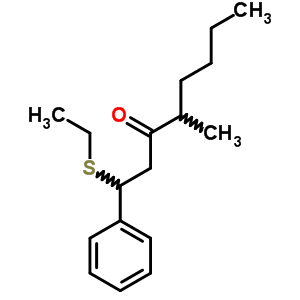 77921-33-6  1-(ethylsulfanyl)-4-methyl-1-phenyloctan-3-one