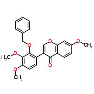 79592-96-4  3-[2-(benzyloxy)-3,4-dimethoxyphenyl]-7-methoxy-4H-chromen-4-one