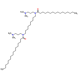 79692-26-5  N,N'-nonane-1,9-diylbis{N-[3-(dimethylamino)propyl]hexadecanamide}