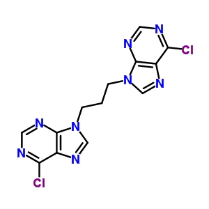 91719-24-3  9,9'-propane-1,3-diylbis(6-chloro-9H-purine)