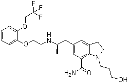 160970-54-7;160970-64-9  Silodosin