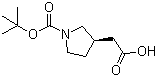 (S)-N-Boc-3-四氢吡咯乙酸 204688-61-9