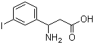 299169-95-2  3-Amino-3-(3-iodophenyl)propanoic acid