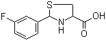 333408-47-2  2-(3-Fluorophenyl)-4-thiazolidinecarboxylic acid