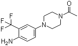 954270-68-9  1-[4-[4-Amino-3-(trifluoromethyl)phenyl]-1-piperazinyl]ethanone