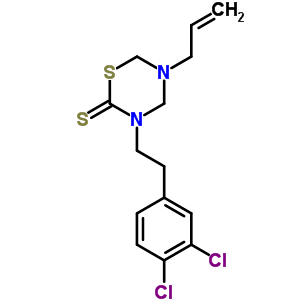 26324-20-9  3-[2-(3,4-dichlorophenyl)ethyl]-5-(prop-2-en-1-yl)-1,3,5-thiadiazinane-2-thione