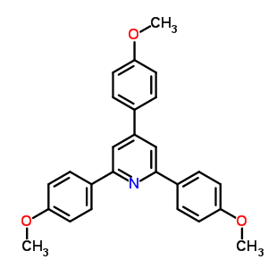 2,4,6-tris(4-methoxyphenyl)pyridine 33567-23-6