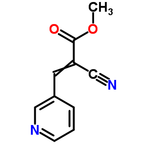 40749-43-7  methyl 2-cyano-3-(pyridin-3-yl)prop-2-enoate