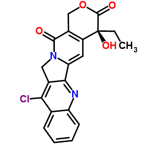 41646-05-3  (4S)-11-chloro-4-ethyl-4-hydroxy-1H-pyrano[3',4':6,7]indolizino[1,2-b]quinoline-3,14(4H,12H)-dione