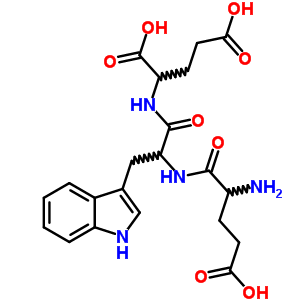 42293-97-0  alpha-glutamyltryptophylglutamic acid