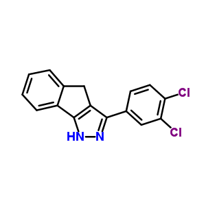 52837-65-7  3-(3,4-dichlorophenyl)-1,4-dihydroindeno[1,2-c]pyrazole
