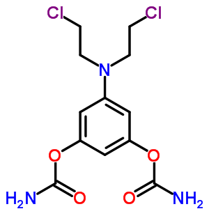 54845-15-7  5-[bis(2-chloroethyl)amino]benzene-1,3-diyl dicarbamate