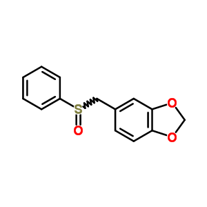 55815-82-2  5-[(phenylsulfinyl)methyl]-1,3-benzodioxole