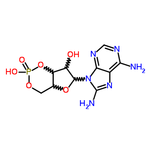 56973-14-9  6-(6,8-diamino-9H-purin-9-yl)tetrahydro-4H-furo[3,2-d][1,3,2]dioxaphosphinine-2,7-diol 2-oxide