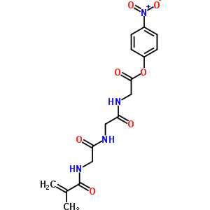57950-57-9  4-nitrophenyl N-(2-methylacryloyl)glycylglycylglycinate 57950-57-9  4-nitrophenyl N-(2-methylacryloyl)glycylglycylglycinate