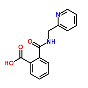 58624-37-6  2-[(pyridin-2-ylmethyl)carbamoyl]benzoic acid