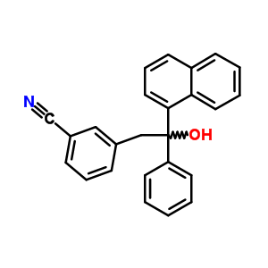 59483-75-9  3-[2-hydroxy-2-(naphthalen-1-yl)-2-phenylethyl]benzonitrile