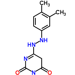 60431-97-2  6-[2-(3,4-dimethylphenyl)hydrazinyl]pyrimidine-2,4(3H,5H)-dione