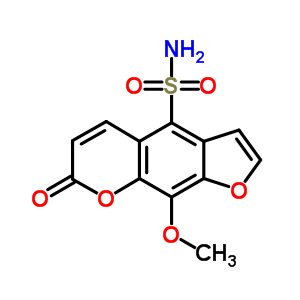 63581-29-3  9-methoxy-7-oxo-7H-furo[3,2-g]chromene-4-sulfonamide