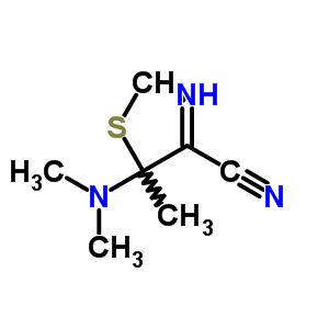 64906-29-2  (2E)-3-(dimethylamino)-2-imino-3-(methylsulfanyl)butanenitrile