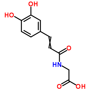 70120-43-3  N-[3-(3,4-dihydroxyphenyl)acryloyl]glycine