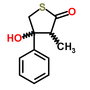 71023-06-8  4-hydroxy-3-methyl-4-phenyldihydrothiophen-2(3H)-one