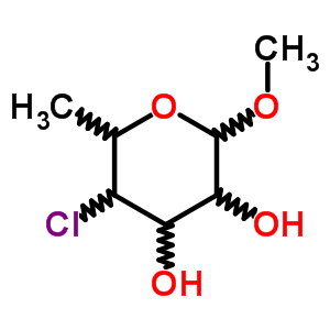 71071-89-1  methyl 4-chloro-4,6-dideoxyhexopyranoside