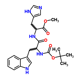 72156-59-3  methyl N-(tert-butoxycarbonyl)tryptophylhistidinate