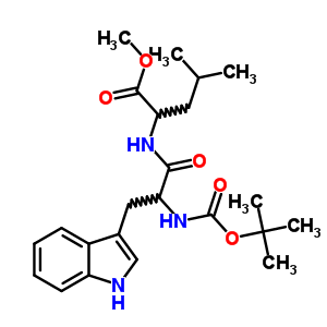 72156-61-7  methyl N-(tert-butoxycarbonyl)tryptophylleucinate