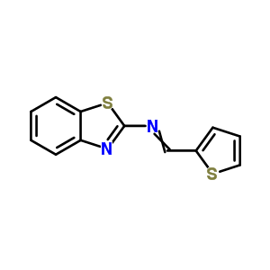 73974-47-7  N-(thiophène-2-ylméthylidène)-1,3-benzothiazol-2-amine 