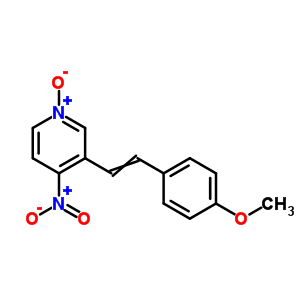 74856-07-8  3-[2-(4-methoxyphenyl)ethenyl]-4-nitropyridine 1-oxide