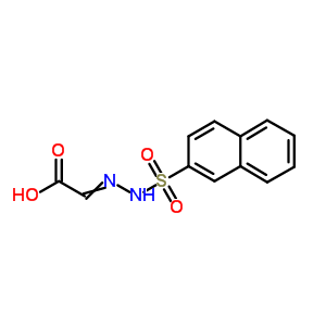 75968-24-0  [2-(naphthalen-2-ylsulfonyl)hydrazinylidene]acetic acid