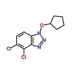 76278-94-9  4,5-dichloro-1-(cyclopentyloxy)-1H-benzotriazole
