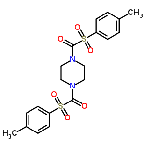 77718-14-0  piperazine-1,4-diylbis{[(4-methylphenyl)sulfonyl]methanone}