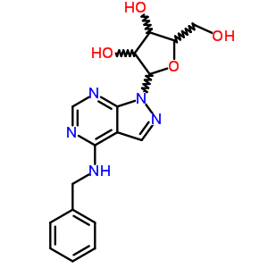 78586-36-4  N-benzyl-1-pentofuranosyl-1H-pyrazolo[3,4-d]pyrimidin-4-amine
