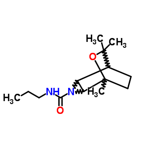 82872-82-0  5,7,7-trimethyl-N-propyl-6-oxa-3-azatricyclo[3.2.2.0~2,4~]nonane-3-carboxamide