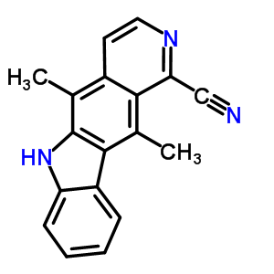 85619-10-9  5,11-dimethyl-6H-pyrido[4,3-b]carbazole-1-carbonitrile