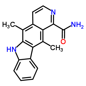 85619-27-8;85619-28-9  5,11-dimethyl-6H-pyrido[4,3-b]carbazole-1-carboxamide