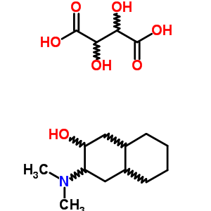 21399-71-3  3-(dimethylamino)decahydronaphthalen-2-ol 2,3-dihydroxybutanedioate (1:1)