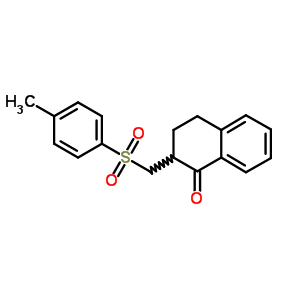 25964-44-7  2-{[(4-methylphenyl)sulfonyl]methyl}-3,4-dihydronaphthalen-1(2H)-one