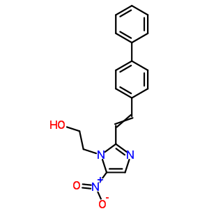 30529-08-9  2-{2-[2-(biphenyl-4-yl)ethenyl]-5-nitro-1H-imidazol-1-yl}ethanol