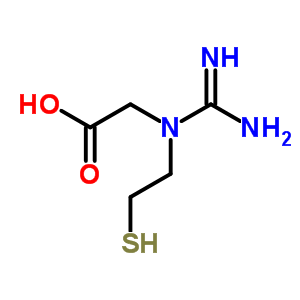 35404-60-5  N-carbamimidoyl-N-(2-sulfanylethyl)glycine