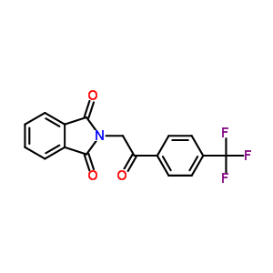 391-10-6  2-{2-oxo-2-[4-(trifluoromethyl)phenyl]ethyl}-1H-isoindole-1,3(2H)-dione